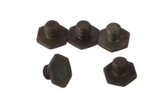 Replace lost or damaged parts with this 5-pack of front sight screws from Trijicon, compatible with all OEM or Trijicon Glock sights.